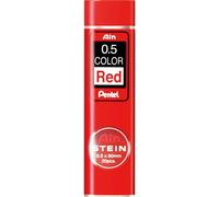 Mine de couleur pour porte-mine Pentel AIN STEIN rouge 0,5 mm 20 pièces