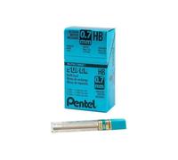 Mine de crayon - Pentel - Super Hi-Polymer - HB - 0.7 mm - Pack de 12 - Noir