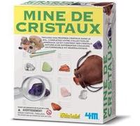 Mine de cristaux - Kit de fouille minéralogique KidzLabs Blanc G