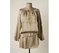 mine de rien tuniques femme de couleur beige 38