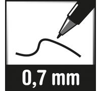 Mine de roller PARKER Z41 Largeur de trait : M / 0,7 mm bleu