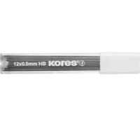 Mine pour porte-mine Kores "M Grafitos" 0,5 mm HB 15 pièces
