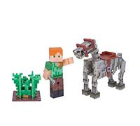 Minecraft 16601 - Figurines Articulées Alex et Son Cheval Squelette