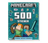 Minecraft: 500 Sticker- Stickern - Rätseln - Ausmalen: Activityblock mit 500 Stickern