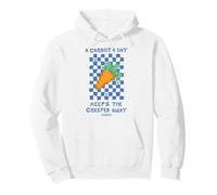 Minecraft A Carrot A Day Keeps The Creeper Away Carrot Icon Sweat à Capuche