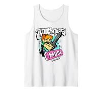 Minecraft Alex Adventure Mode Graffiti Style Lettering & Art Débardeur