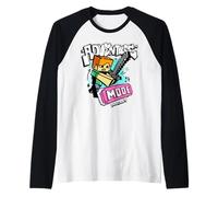 Minecraft Alex Adventure Mode Graffiti Style Lettering & Art Manche Raglan