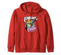 Minecraft Alex Adventure Mode Graffiti Style Lettering & Art Sweat à Capuche