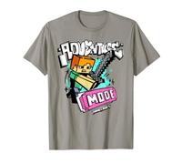 Minecraft Alex Adventure Mode Graffiti Style Lettering & Art T-Shirt