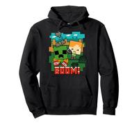 Minecraft Alex And Creeper TNT Boom! Sweat à Capuche