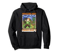 Minecraft Alex and Ocelot Adventure Mode Sweat à Capuche