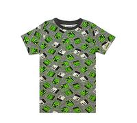 Minecraft All Over Print Creeper Zombies Boy's T-Shirt 5-6 Jahre