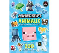 MINECRAFT : ANIMAUX AUTOCOLLANTS ET ACTIVITES