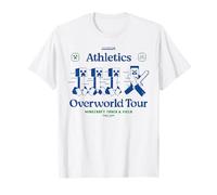 Minecraft Athletics Overworld Tour Minecraft Track & Field T-Shirt