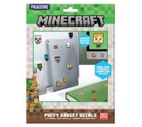 Minecraft - Autocollants sous Licence Officielle Puffy Gadget pour Ordinateur Portable et étui de téléphone pour garçons et Filles, Creeper, Steve, TNT Gamer, décalcomanies Overworld pour Tous Les
