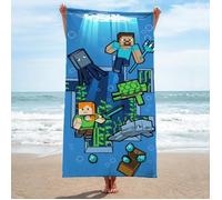 Minecraft Beach Towel