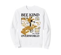 Minecraft Bee Kind to Your Overworld Bees in Meadows Biome Sweatshirt