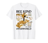 Minecraft Bee Kind to Your Overworld Bees in Meadows Biome T-Shirt