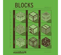 Minecraft (blocs) Toile murale pour enfants 76,2 x 76,2 cm - Motif blocs Minecraft sur toile, ajoute du style à n'importe quel espace sur le thème de Minecraft