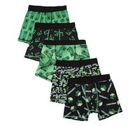 Minecraft Building Lot de 5 boxers pour garçon Taille 4