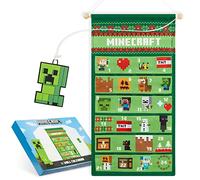 Minecraft Calendrier de l’Avent 2023 - Advent Enfant (Vert à Suspendre)