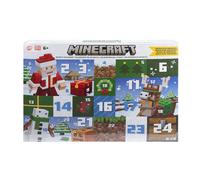 Mattel Calendrier de l'Avent Minecraft – Figurine 3,25''