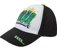 Minecraft Casquette de baseball (as3, Numeric, Numeric_54), Noir