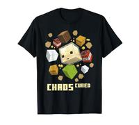 Minecraft Chaos Cubed Sulfer Cube & Wood Block TNT Hay Wool T-Shirt