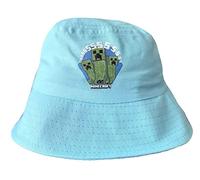 Minecraft Chapeau de pêcheur Creeper (as3, Numeric, Numeric_54, Bleu), bleu