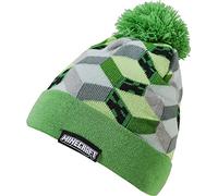Minecraft Bonnet pour garçon, Grün, XS