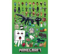 Minecraft Character Montage Poster 200