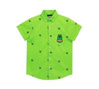 Minecraft Chemise Creeper Garçon Vert 6-7 Ans
