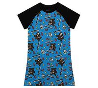 Minecraft Chemise de Nuit Fille Multicolore 9-10 Ans