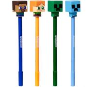 Minecraft Chibi stylo, 4 types, Assortiment