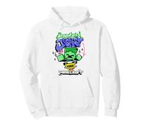 Minecraft Chicken Jockey Graffiti Style Lettering & Art Sweat à Capuche