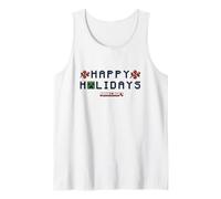 Minecraft Christmas Happy Holidays Creeper and Berries Débardeur