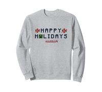 Minecraft Christmas Happy Holidays Creeper and Berries Sweatshirt