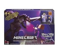 Figurine Minecraft Ender Dragon avec Steve 51 cm G