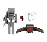 Minecraft - Coffret Squelette Et Sa Monture Araignée