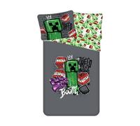 Minecraft Collections de Linge de lit pour Enfant, Multicolore, Unique