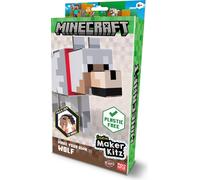 Minecraft construit une figurine de loup