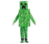 Minecraft | Costume Creeper Minecraft | Déguisement Taille S (5-6 ans) | Licence Officielle | Confort | Pour Haloween et Anniversaire | Inspiré du Jeu Vidéo | Idée Cadeau Enfant