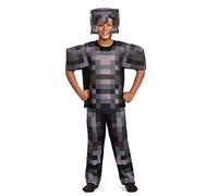 Minecraft Costume, Official Nether Armor Outfit for Kids Minecraft Costume, Deluxe Child Size Large (12-12)