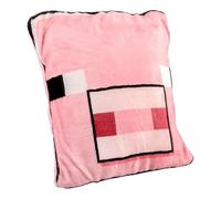 Minecraft Couverture de Coussin Motif Cochon Multicolore Taille Unique