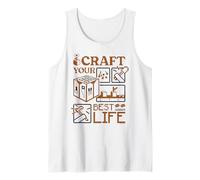 Minecraft Craft Your Best Life Crafting Table Classic Tools Débardeur