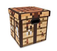 Minecraft Crafting Table Cube de rangement en tissu avec couvercle 33 cm
