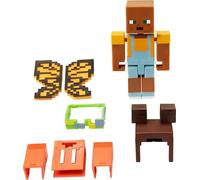 Minecraft Creator Series - HJG77 - Figurine articulée 10cm + Accessoires - Fairy Wings/Ailes de fées