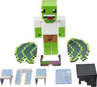 Minecraft Creator Series - HJG78 - Figurine articulée 10cm + Accessoires - Party Shades / Lunettes pour Faire la fête