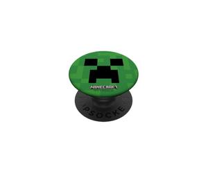 Minecraft Creeper Big Face PopSockets PopGrip Adhésif