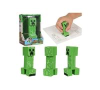 Minecraft Creeper Gomme pour garçons, gomme pour gamers, 3D 8 cm
